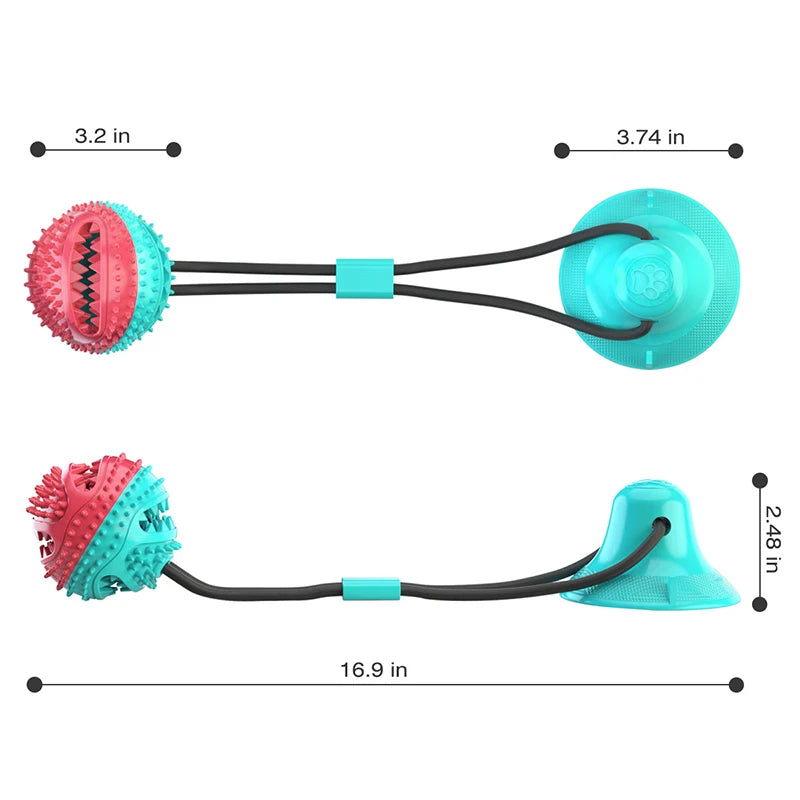 Ball Suction Dental Toy, Iteractive Tooth Cleaning Toy